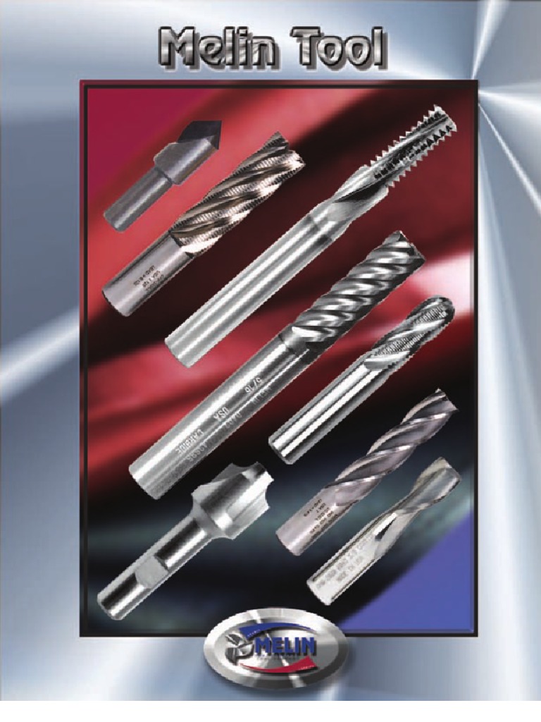 Melin Catalog 2005 PDF Metalworking Tools