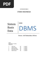Download DBMS by sttp SN95258085 doc pdf