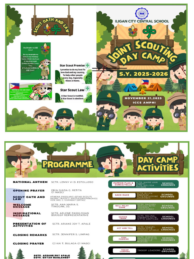Day Camp | PDF
