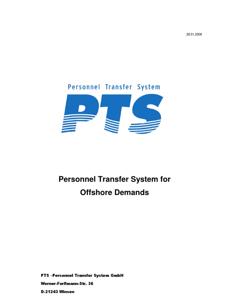 Offshore Personnel Transfer Solutions | PDF | Elevator | Wound