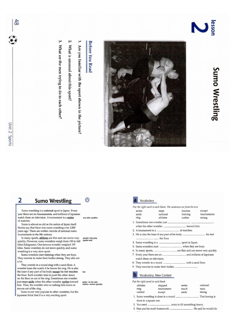 U2-L2 Sumo Wrestling | PDF