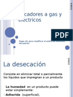 Secadores a gas y eléctricos