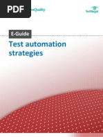 Test Automation Strategies