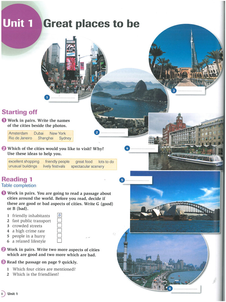 Unit 1 SB | PDF