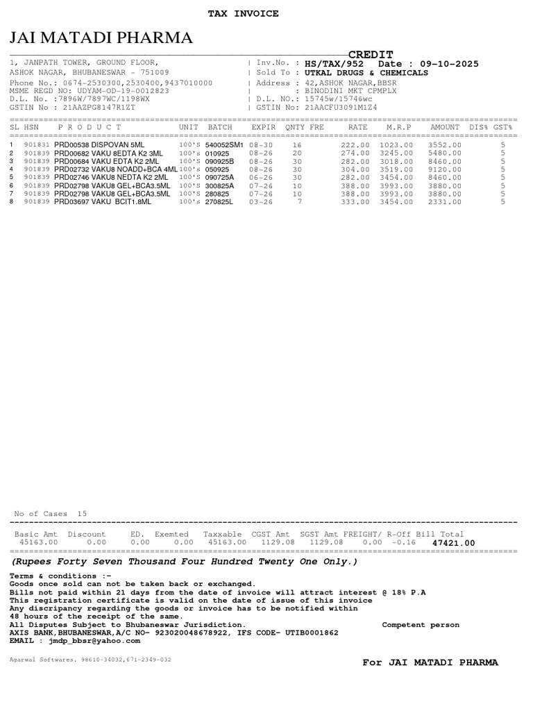Tax 952 | PDF | Government | Sales