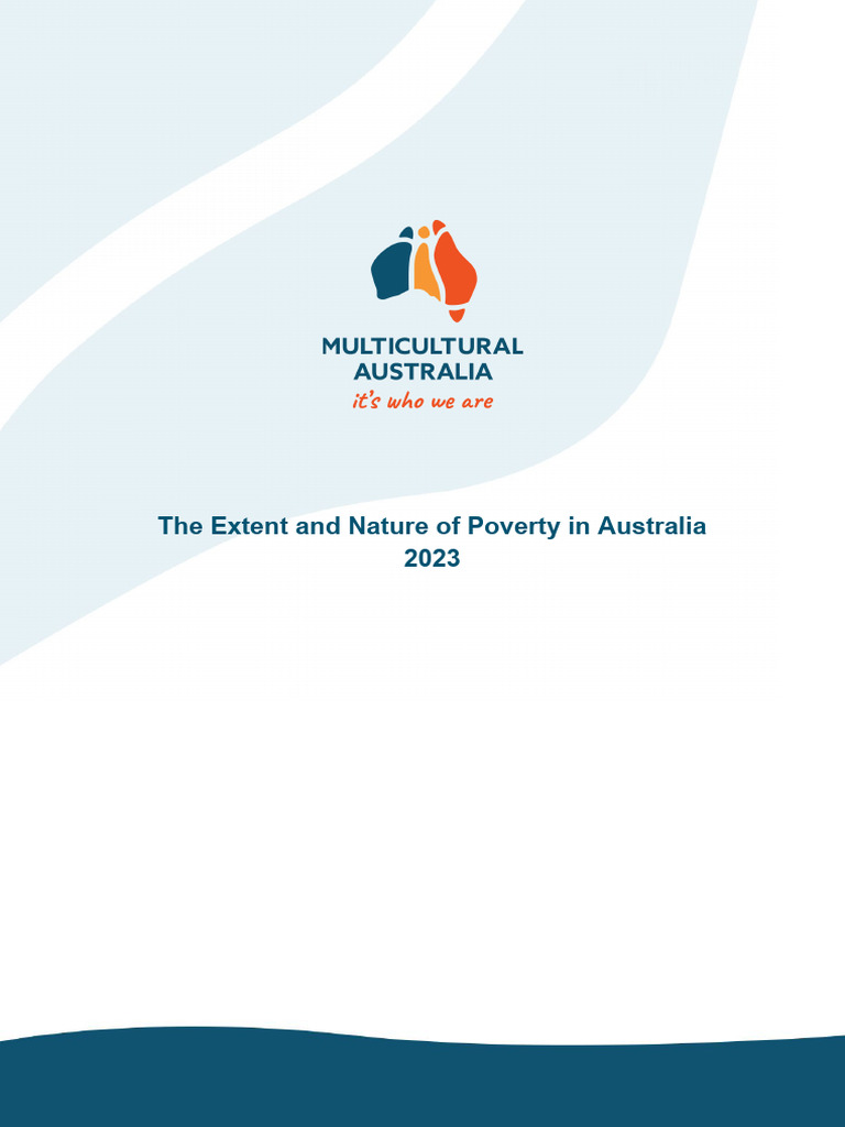 Poverty Insights for Multicultural Australia | PDF | Cost Of Living ...