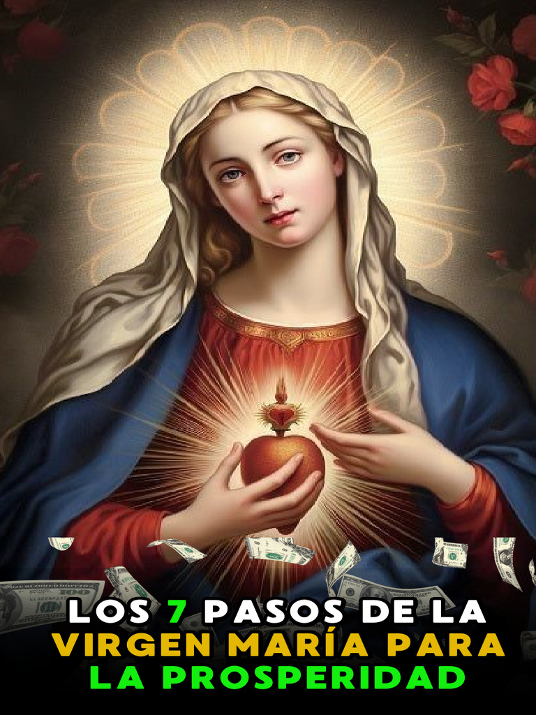 7 Pasos de la Virgen María para Prosperidad | PDF | Oración | María ...