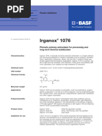 Irganox+1076 TDS EN | PDF | Antioxidant | Materials