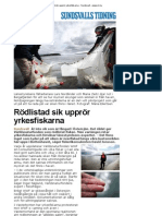 Rödlistad sik upprör yrkesfiskarna - Sundsvall - www.st