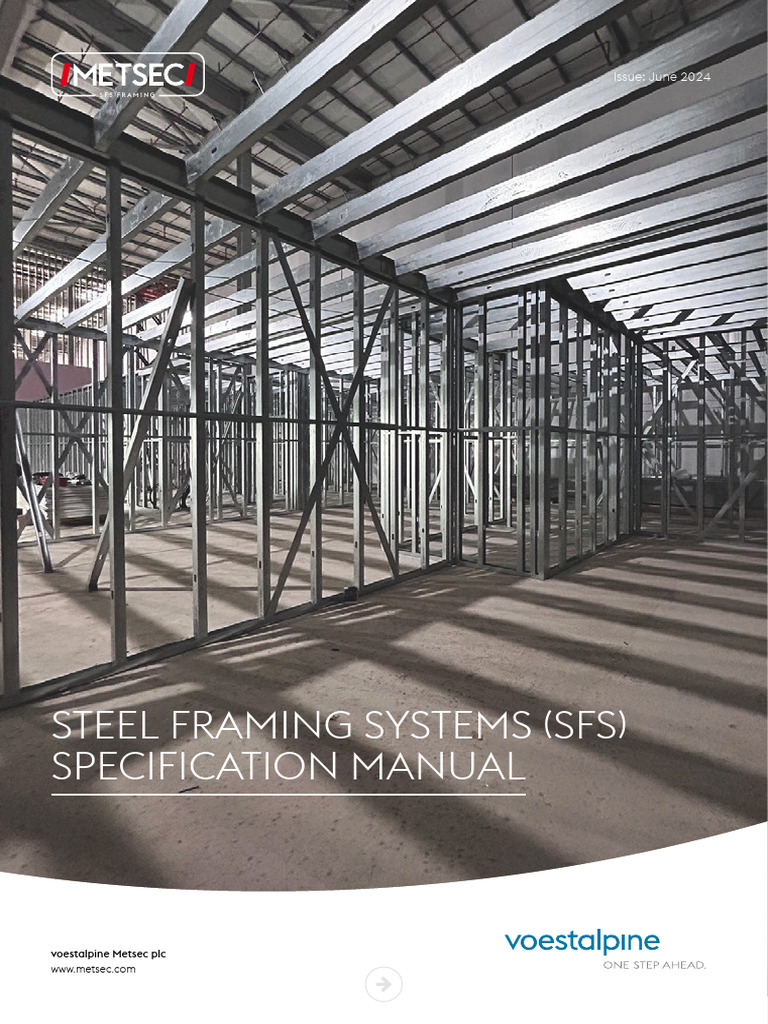 Steel Framing Systems Specification Guide | PDF | Standardization