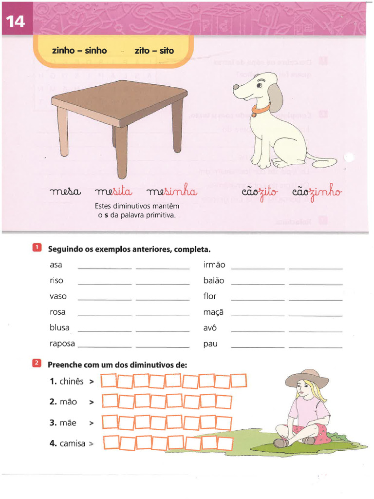 Diminutivo Dos Nomes | PDF