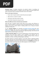 Structural vs Non-Structural Works | PDF