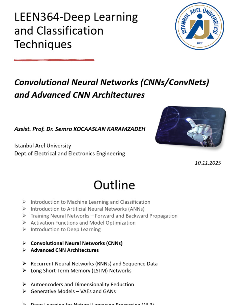 Deep Learning with CNN Techniques | PDF | Deep Learning | Algorithms