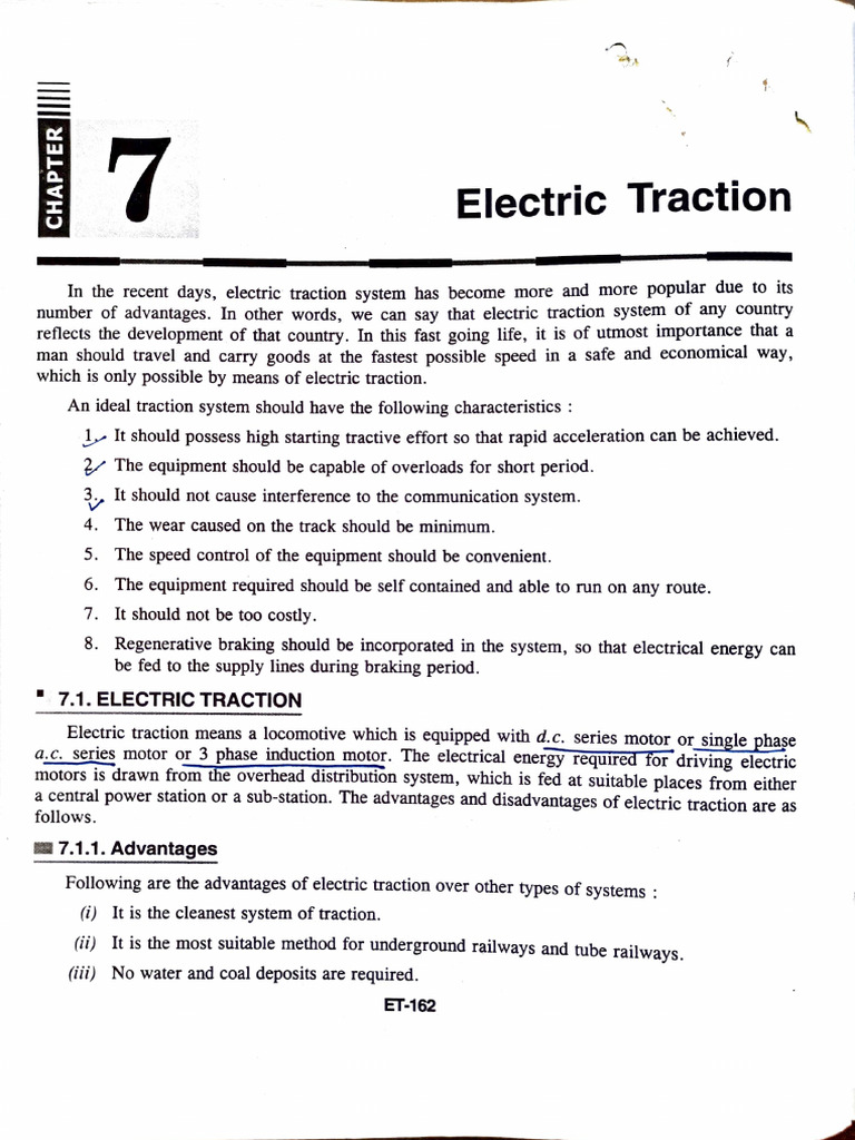 Electric Traction | PDF