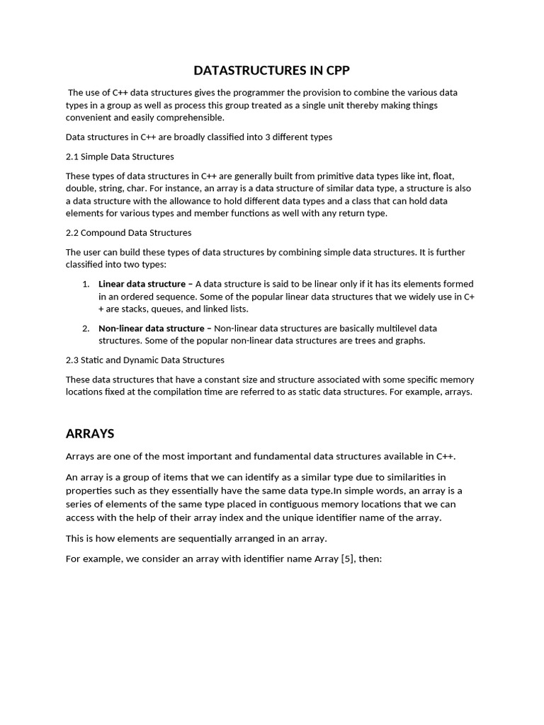 6th Module Lastpart | PDF | Data Structure | C++