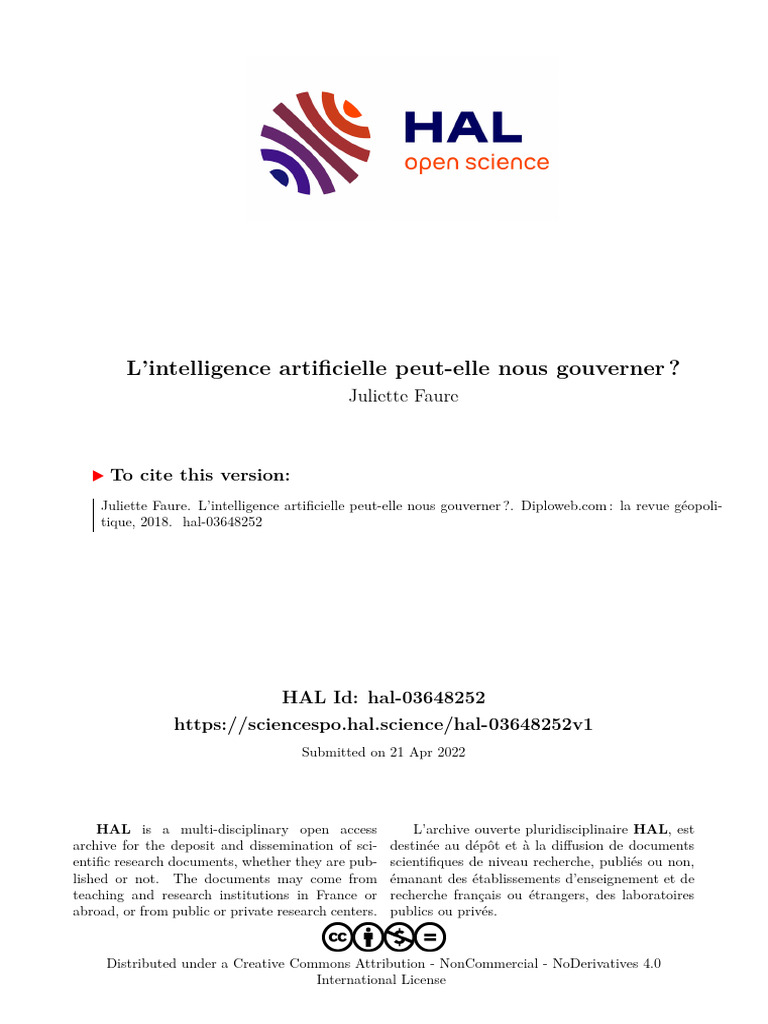 L'IA et le pouvoir de l'État moderne | PDF | Intelligence artificielle ...