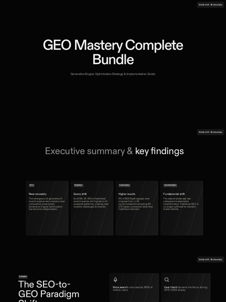Generative Engine Optimization Guide | PDF | Search Engine Optimization ...
