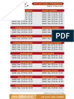 Citilink Flight Schedule