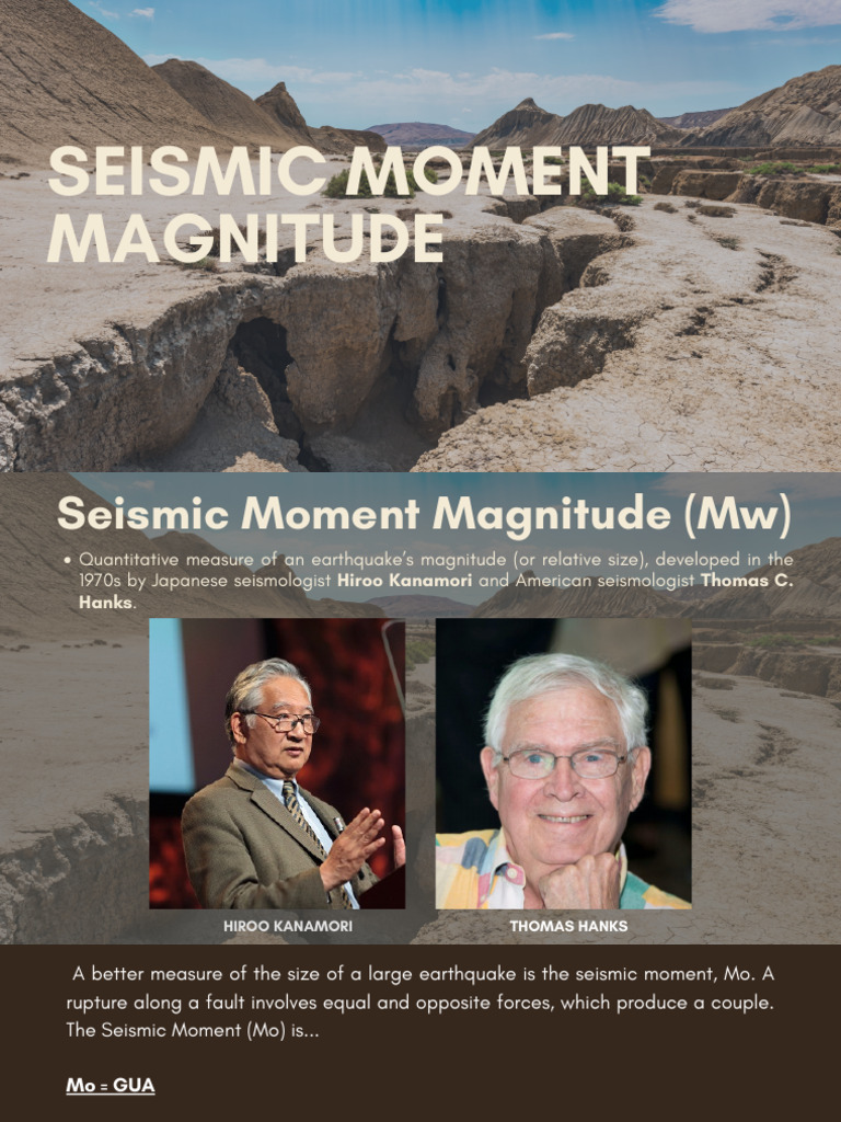 Understanding Seismic Moment Magnitude | PDF