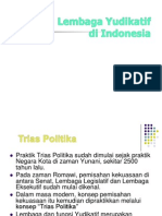 Lembaga Yudikatif Di Indonesia