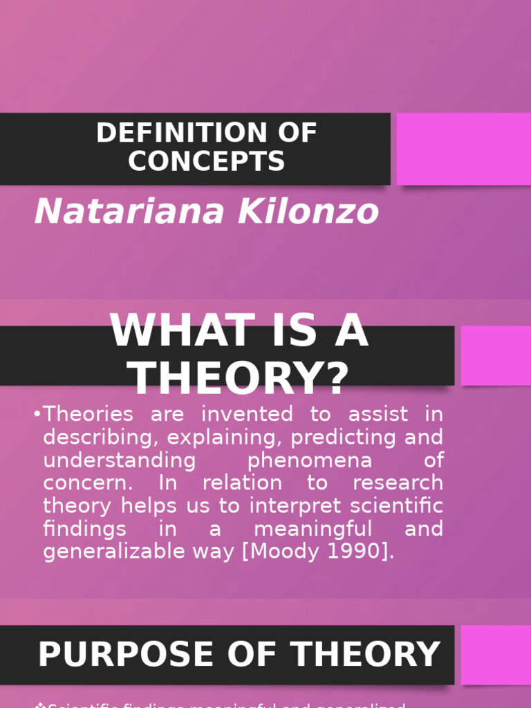 Definition of Concepts | PDF | Ideologies | Idea