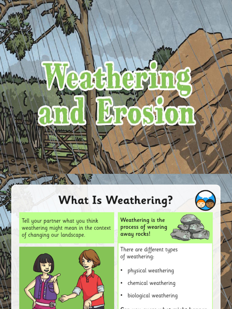 Weathering and Erosion | PDF