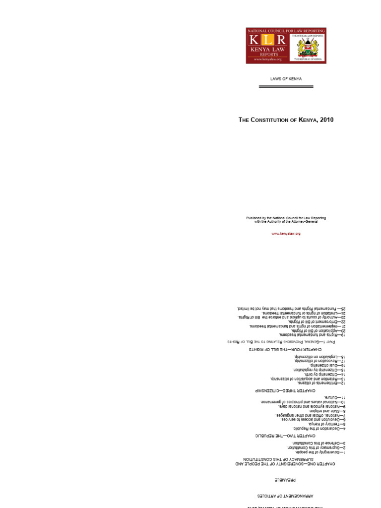 constitution-of-kenya-2010-overview-pdf-constitutional-amendment