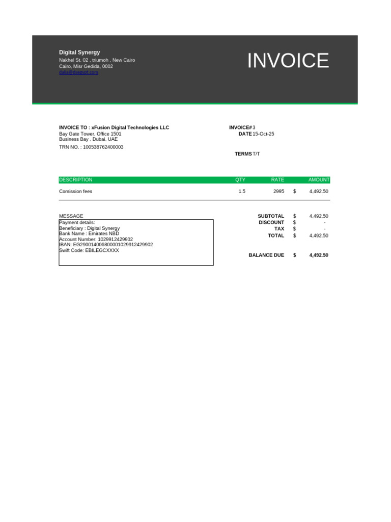 Office Invoice | PDF