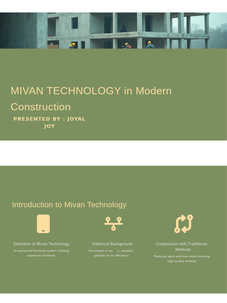 Mivan Technology: Efficient Construction Solutions | PDF ...