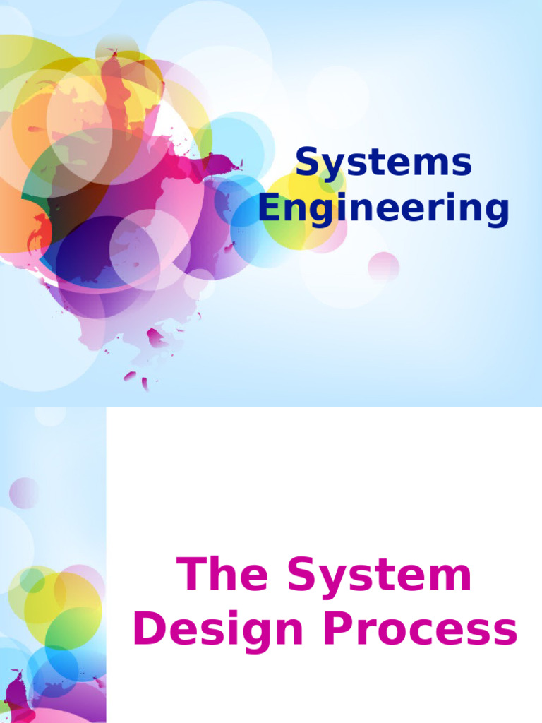 System Design Process Overview | PDF | System | Engineering Design Process