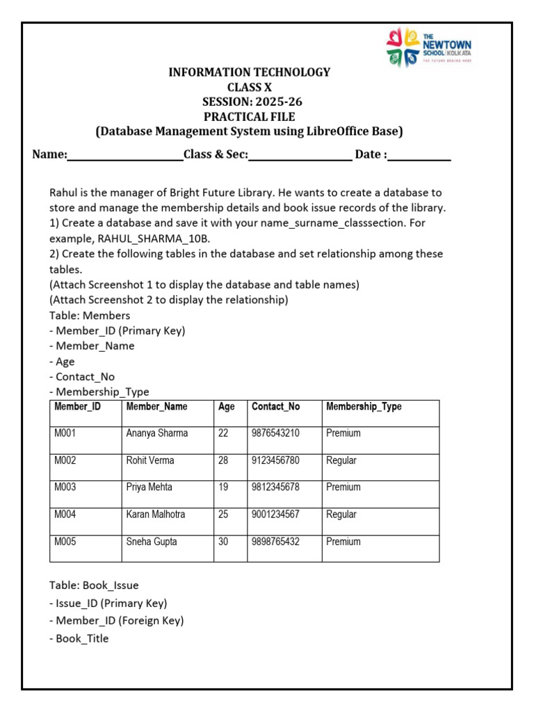 Database Management with LibreOffice Base | PDF | Databases | Data ...