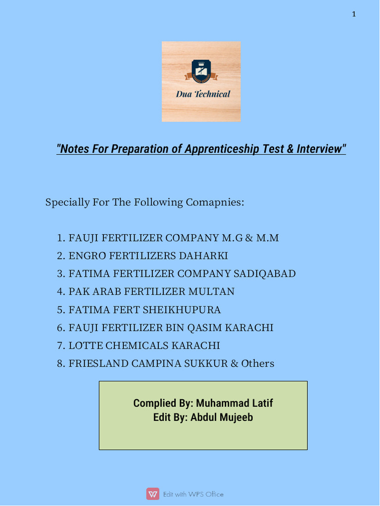 Best Notes of App Interview | PDF