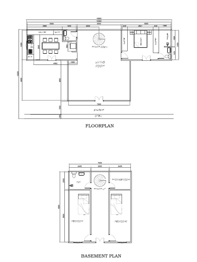 Detailed Home Floor Plan Layout | PDF | Room | Home