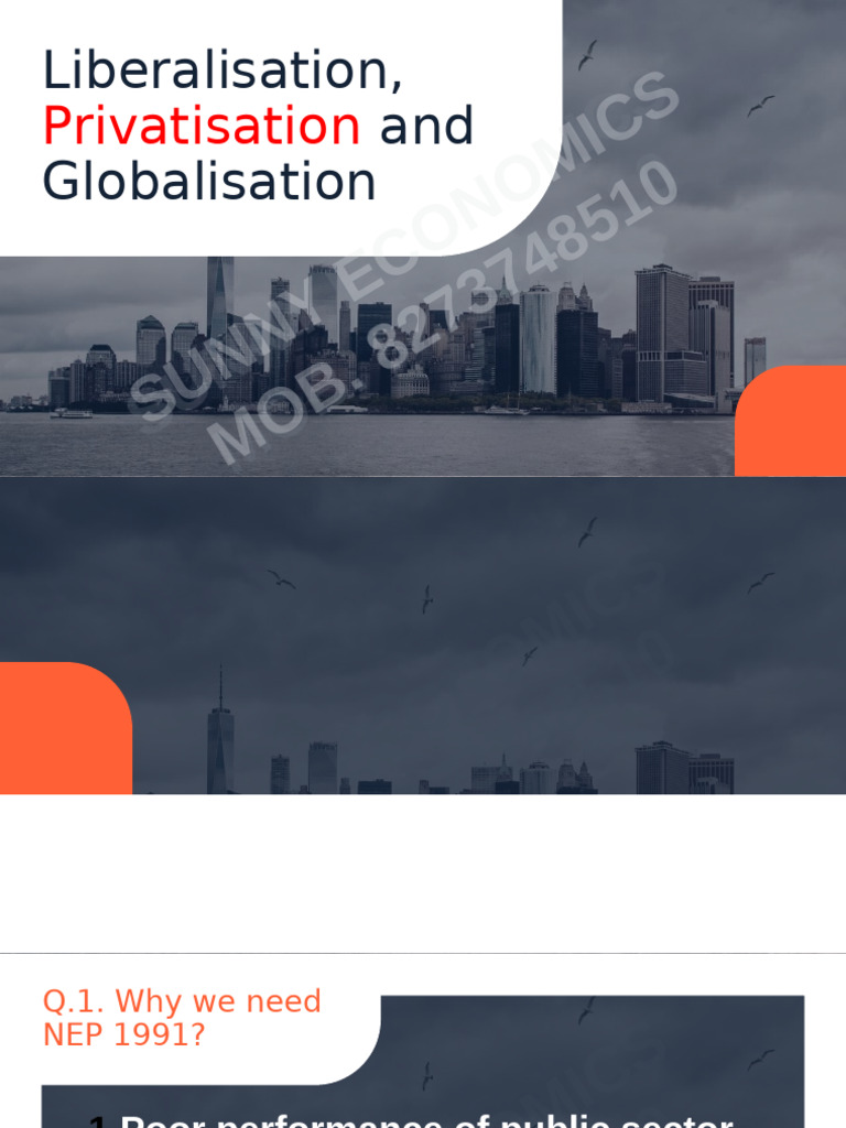 Privatisation and Globalisation | PDF | World Trade Organization | Taxes