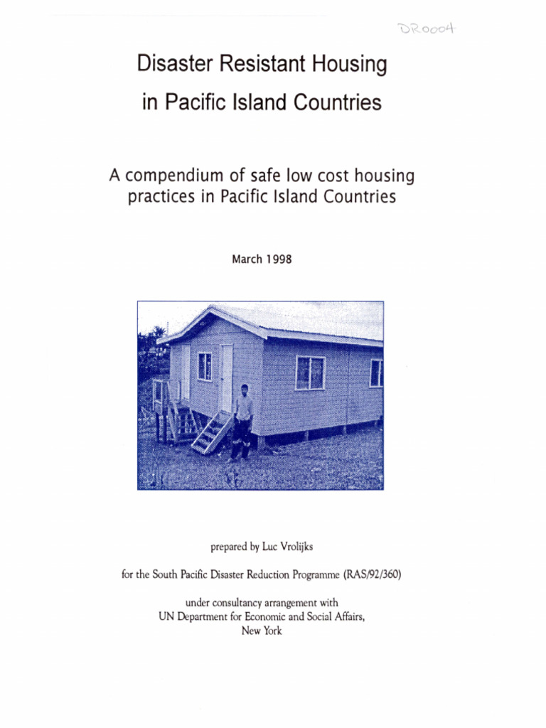 Curated visual reference: Disaster Resistant Housing Guide Pdf Tsunami Photo Inspiration