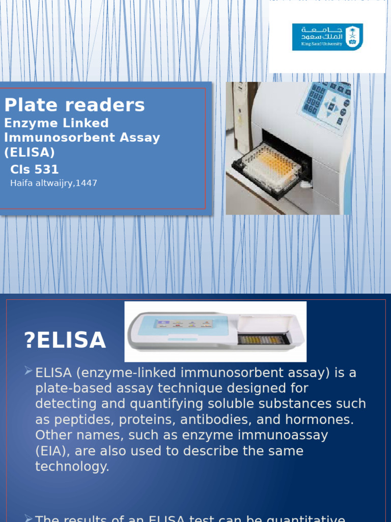ELISA: Principles and Applications Guide | PDF | Elisa | Immunoassay