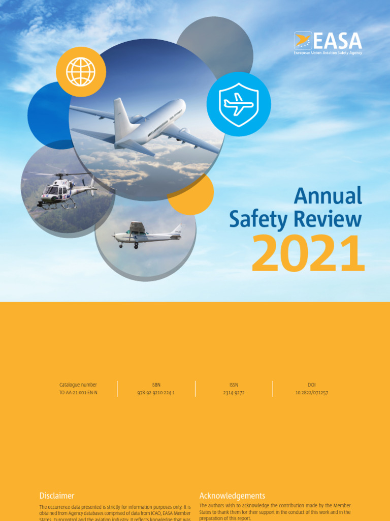 Easa Asr 2021 | PDF | Aviation | Accidents