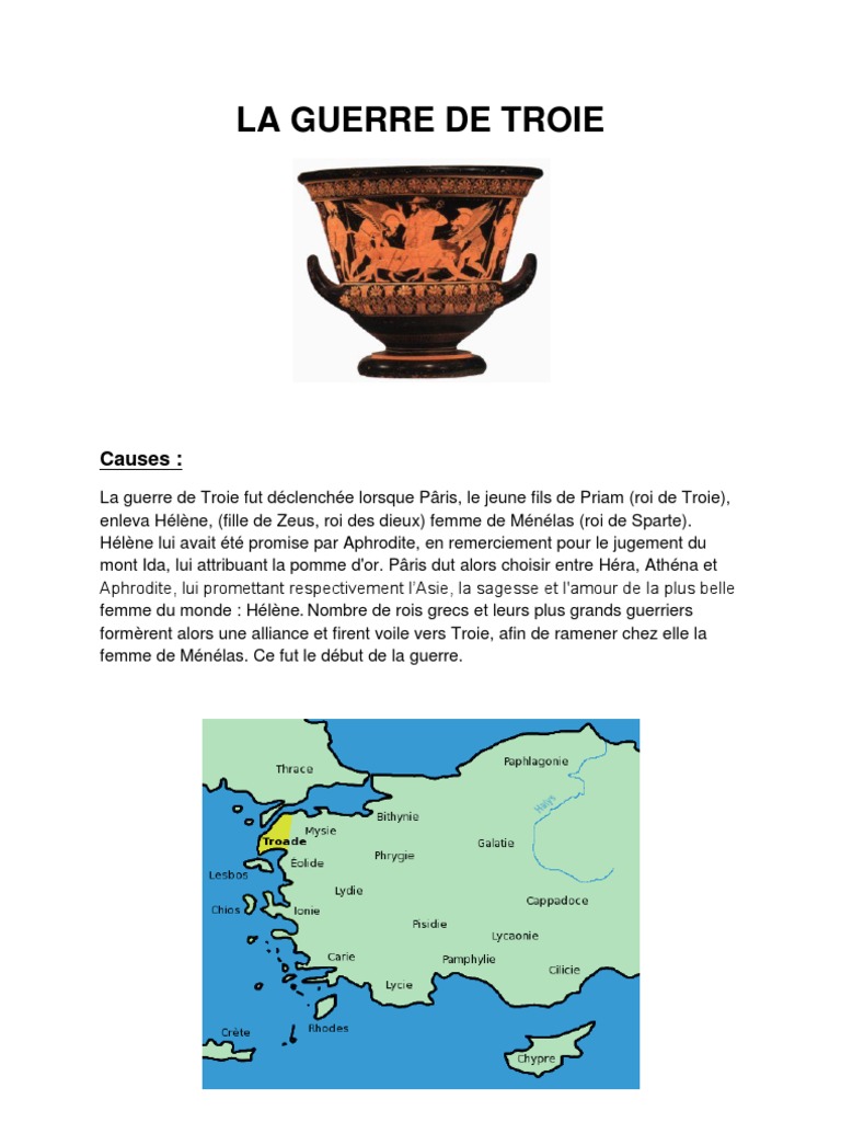 La Guerre de Troie Guerre de Troie Achille