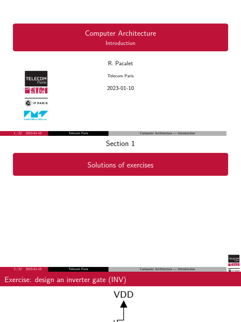 Exercises 01 | PDF | Electronics | Integrated Circuit