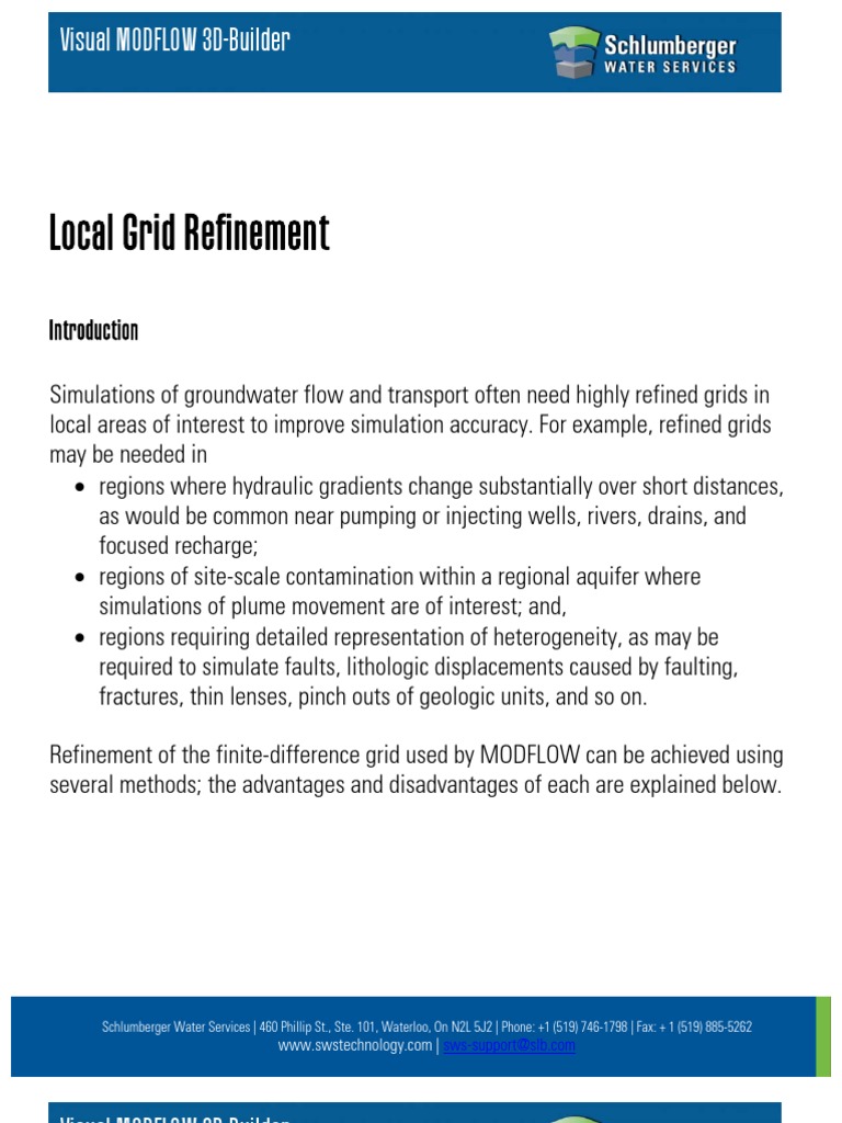 Local Grid Refinement | PDF | Simulation | Scientific Modeling