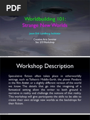 Worldbuilding 101: Strange New Worlds