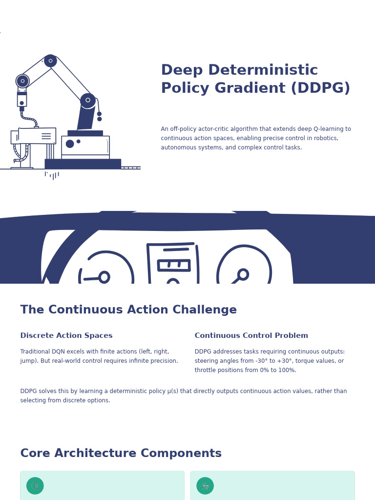 DDPG: Continuous Action Reinforcement Learning | PDF | Machine Learning ...