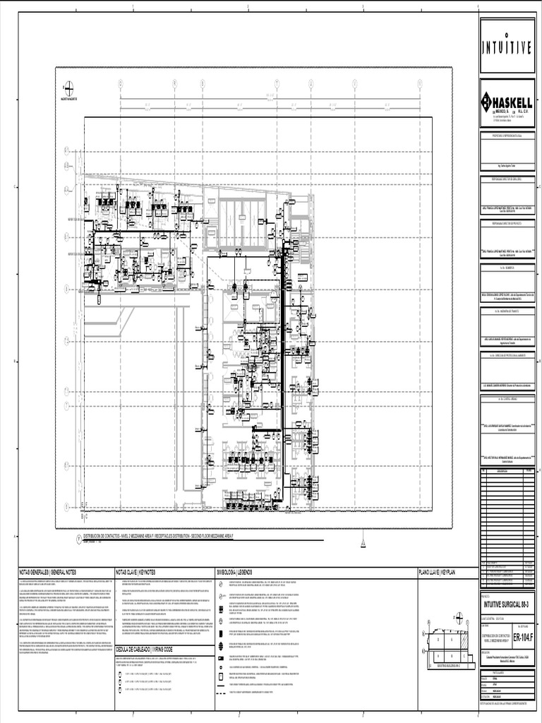 Er-104.F-distribucion de Contactos - Nivel 2 Mezzanine Area F - Fo9 | PDF