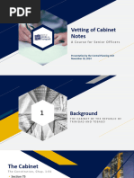 Ministerial Briefing Format Template | PDF | Science & Mathematics