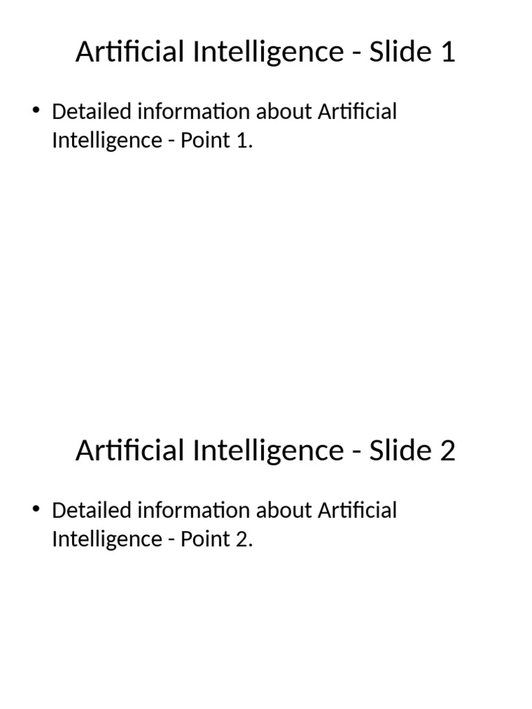 Artificial Intelligence | PDF