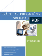 Prácticas Educación y Sociedad Pedagogía