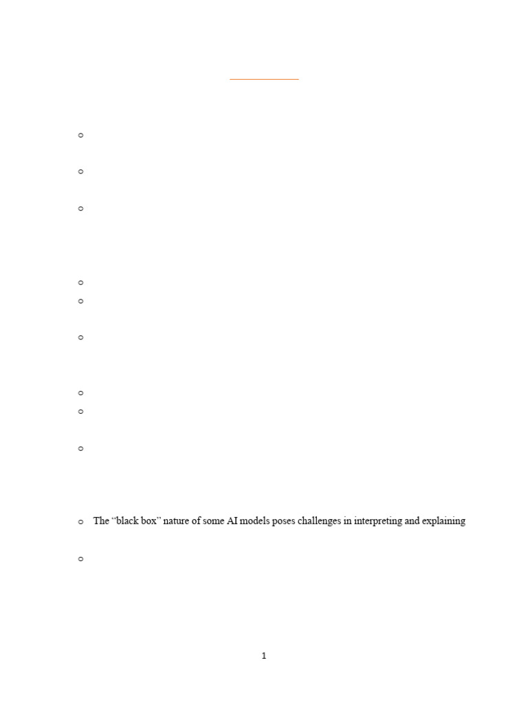 Limitations and Ethics of AI Systems | PDF | Artificial Intelligence ...