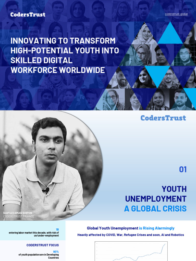 CodersTrust Global - Profile Update | PDF | Unemployment | Labour Economics