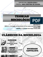 Teorias sociológicas II