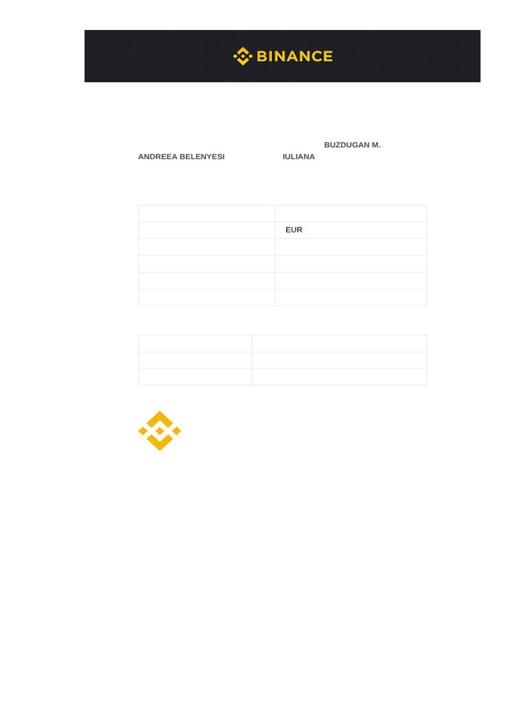 Bi Nance Order 1 | PDF